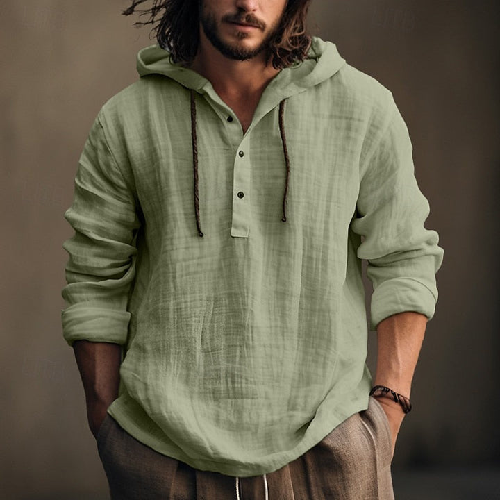 Roman | Ontspannen Hooded Shirt