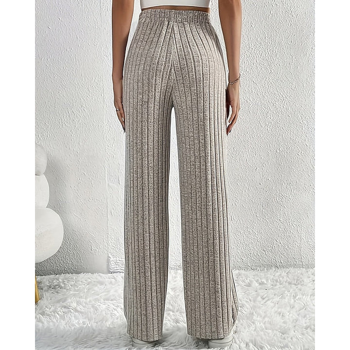 Paige | Brede Pijpen Hoge Taille Broek