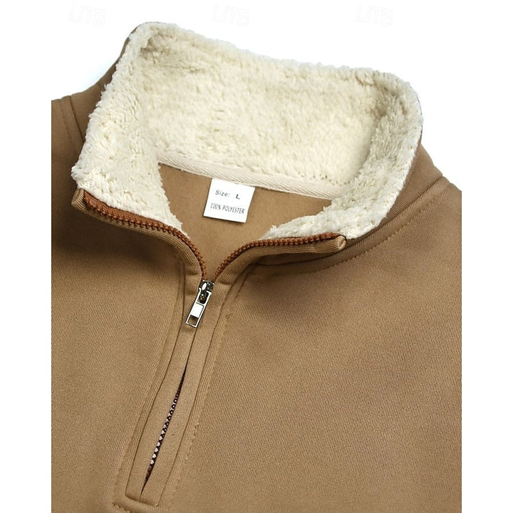 Sawyer | Staande Kraag Half-Zip Pullover