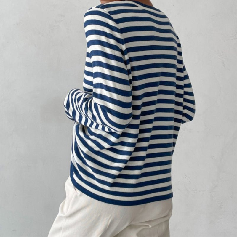 Winifred | Relaxed-Fit Gestreepte Lange Mouwen Top