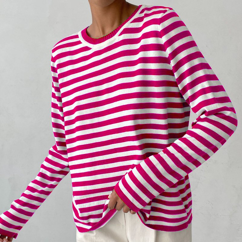 Winifred | Relaxed-Fit Gestreepte Lange Mouwen Top