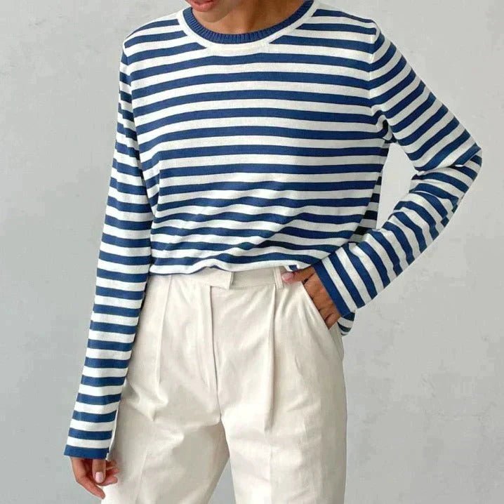 Winifred | Relaxed-Fit Gestreepte Lange Mouwen Top