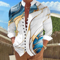 Damon | Kunstzinnig Staande-Kraag Shirt