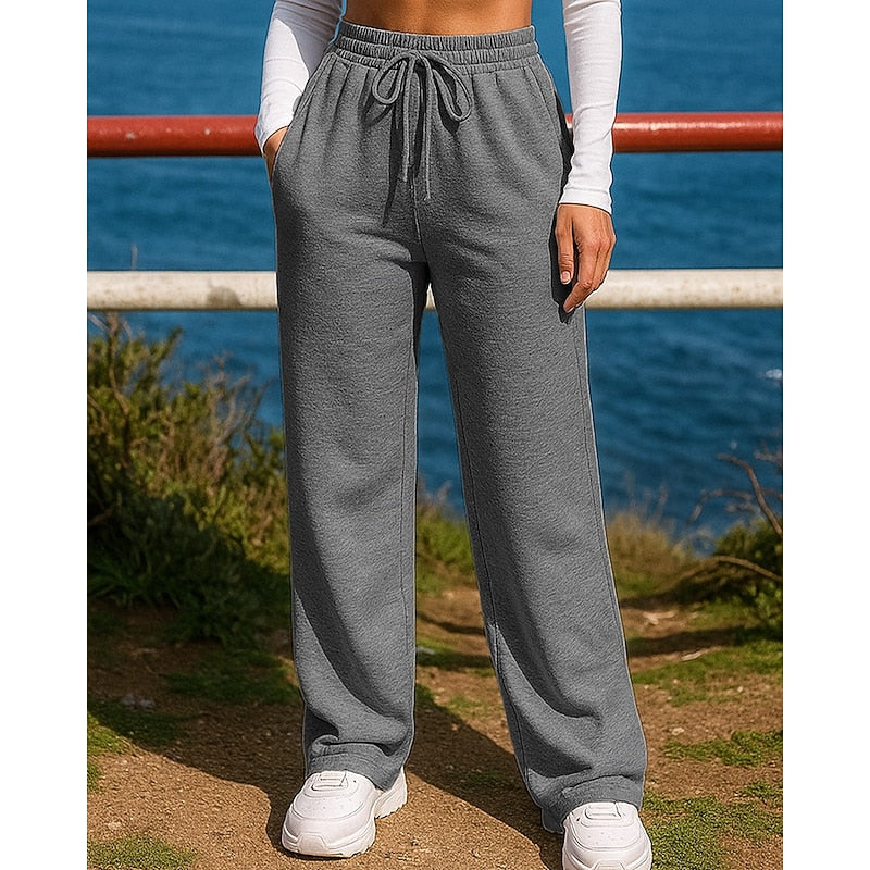 Marguerite Rose | Relaxed Wijde-Leg Lounge Broek