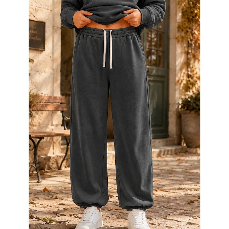Joyce | Relaxed Wijde Joggingbroek