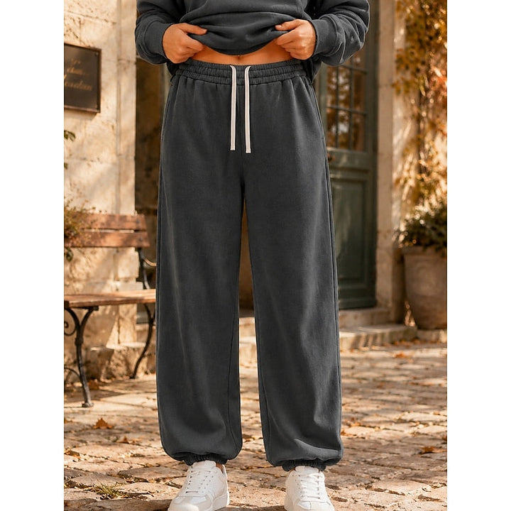 Joyce | Relaxed Wijde Joggingbroek