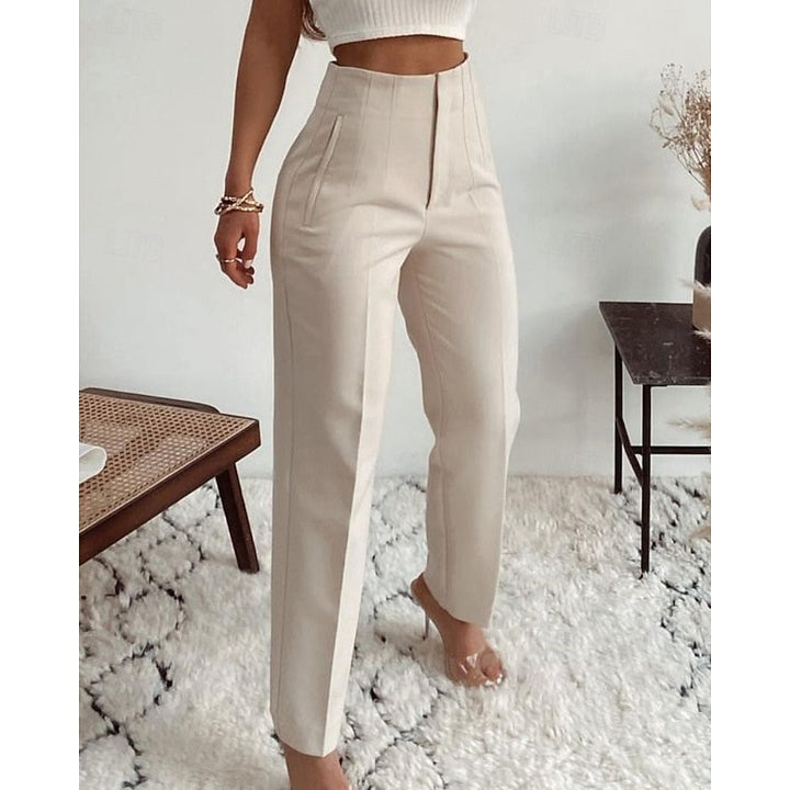 Adrienne | Hoge Taille Tailored Broek