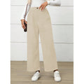 Simone | Brede-Pijpen Hoge Taille Broek
