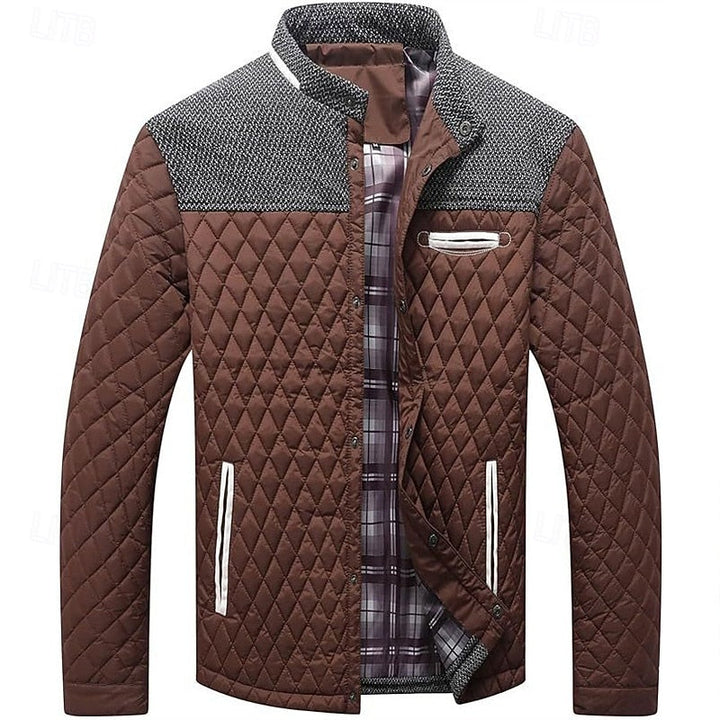 Hayes | Gequilt Jacket met Staande Kraag
