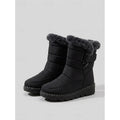 Greta | Gezellige Winter Snowboots met Bontafwerking