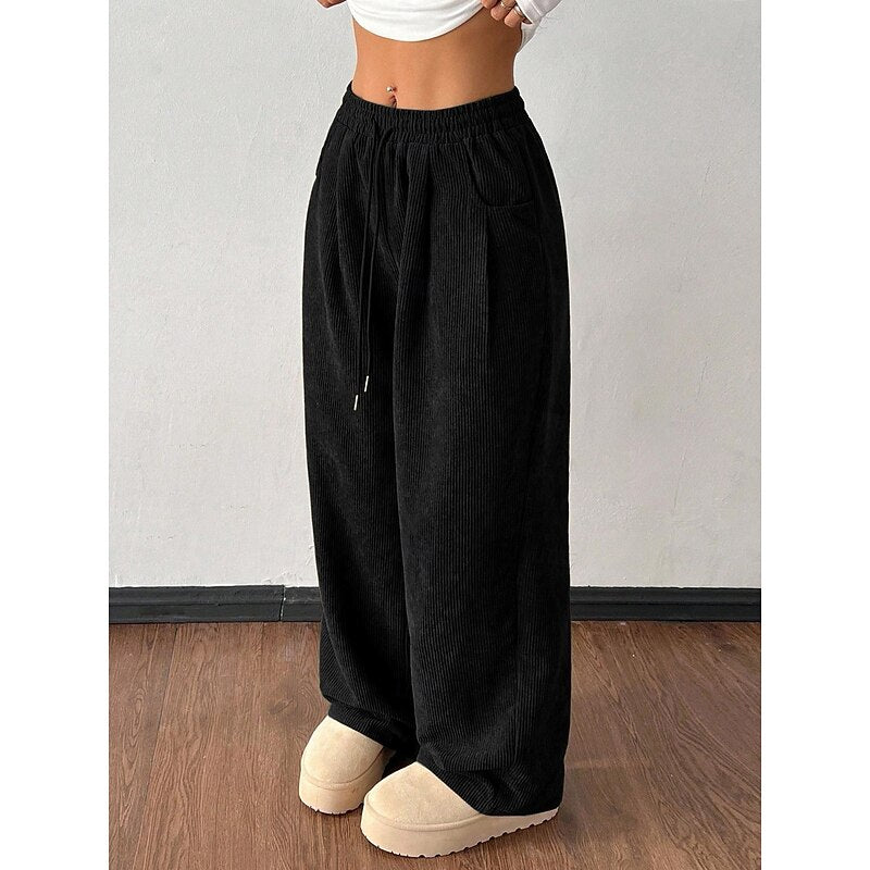 Georgina | Relaxed Wide-Leg Broek