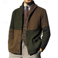 Frederick | Kleurblok Sjaalkraag Cardigan