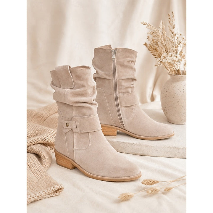 Tessa | Slouchy Buckle Enkelboots