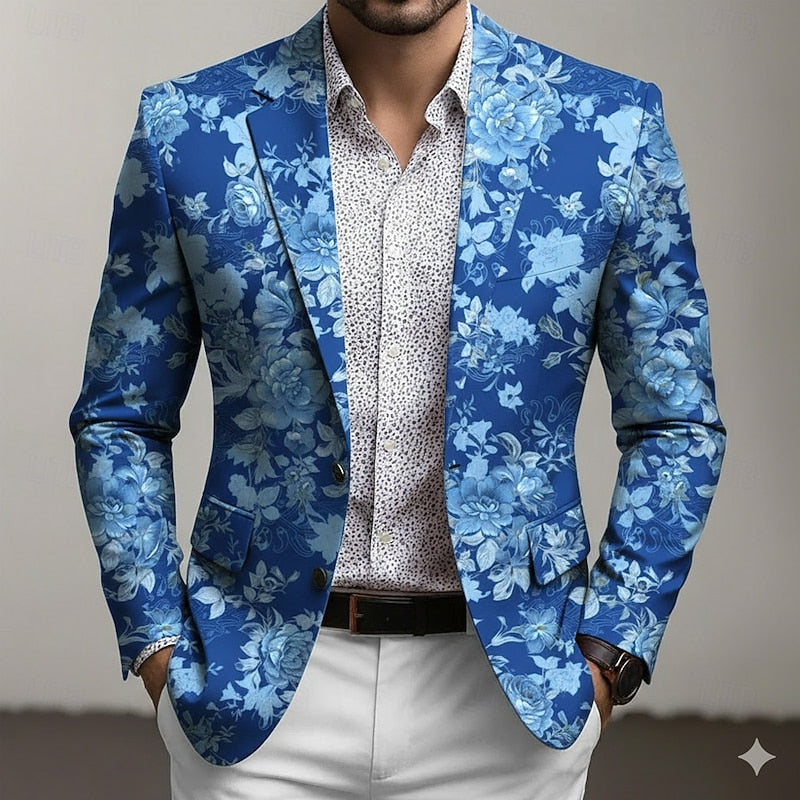 Beckett | Verfijnde Bloemenprint Blazer