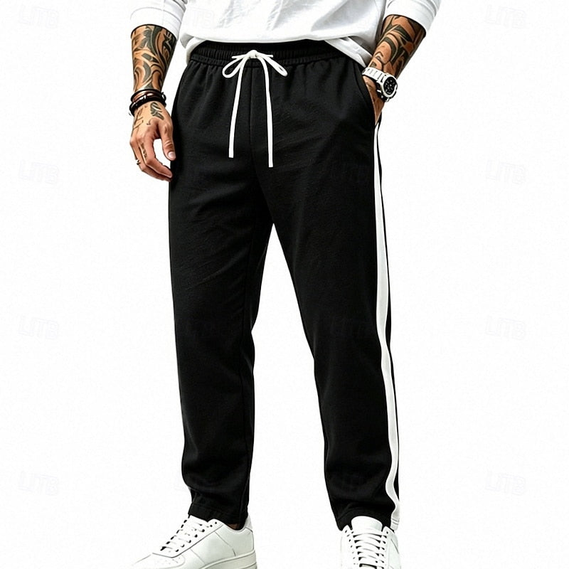 Damian | Relaxed Side-Stripe Sweatpants