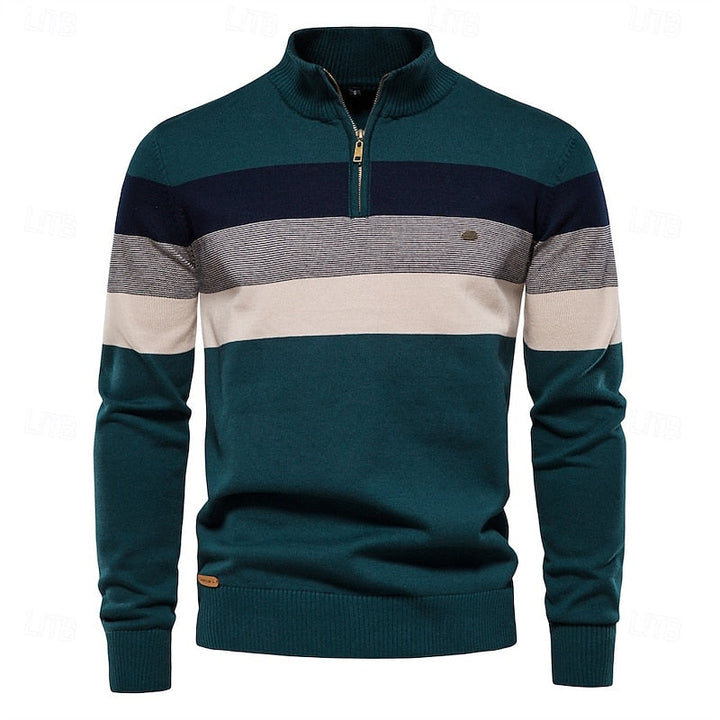 Gerald | Kwart-Zip Breisweater
