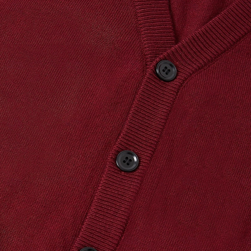 Leonard | Geknoopte V-Hals Sweater Vest