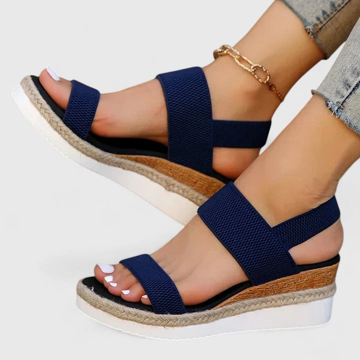 Belinda | Comfort Wedge Sandalen