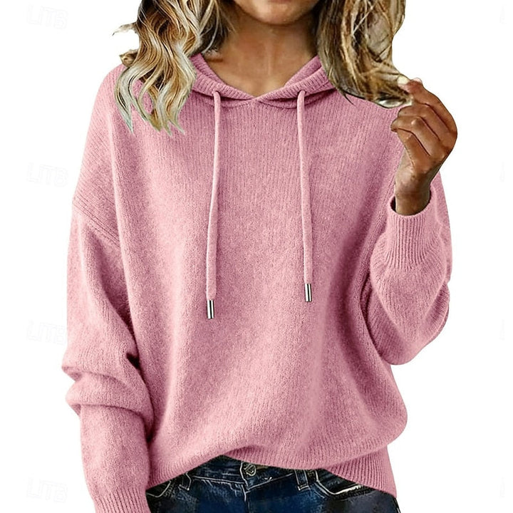Delphine | Ontspannen Gebreide Hoodie Trui