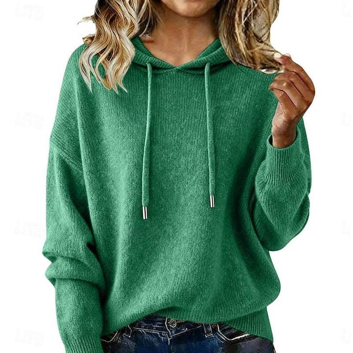 Delphine | Ontspannen Gebreide Hoodie Trui