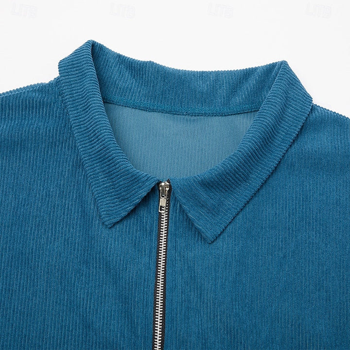 Jasper | Geribbelde Textuur Jacket