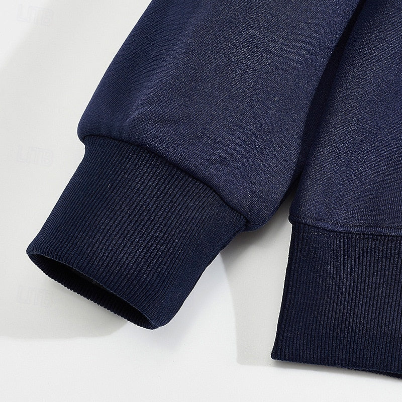 Keith | Kwart-Zip Kleurblok Pullover