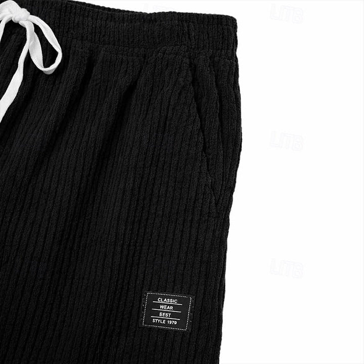 Bryson | Ontspannen Ribbels Wijde-Pantalon