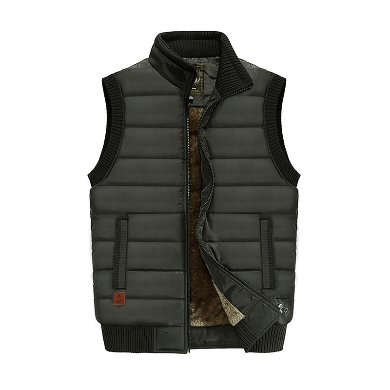Baxter | Gequilt Gilet met Staande Kraag