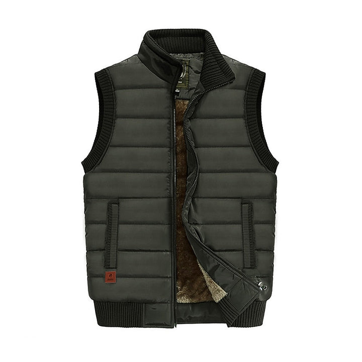 Baxter | Gequilt Gilet met Staande Kraag