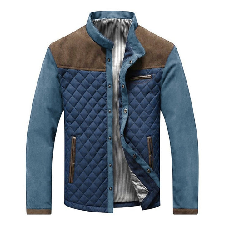 Maddox | Gequilt Jacket met Staande Kraag