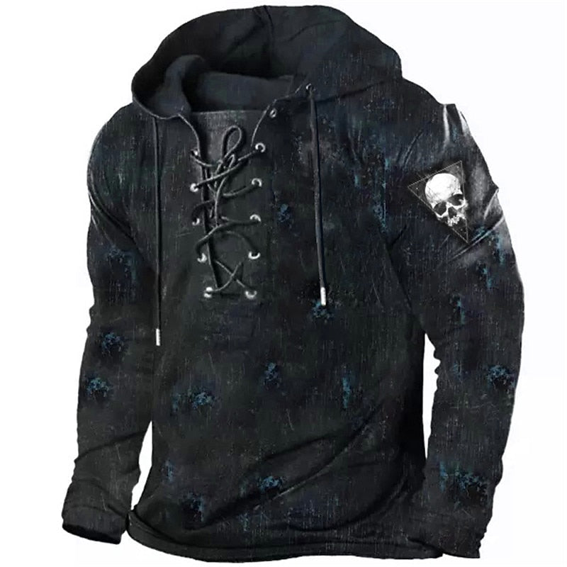 Cole | Halloween Veterskull Hoodie