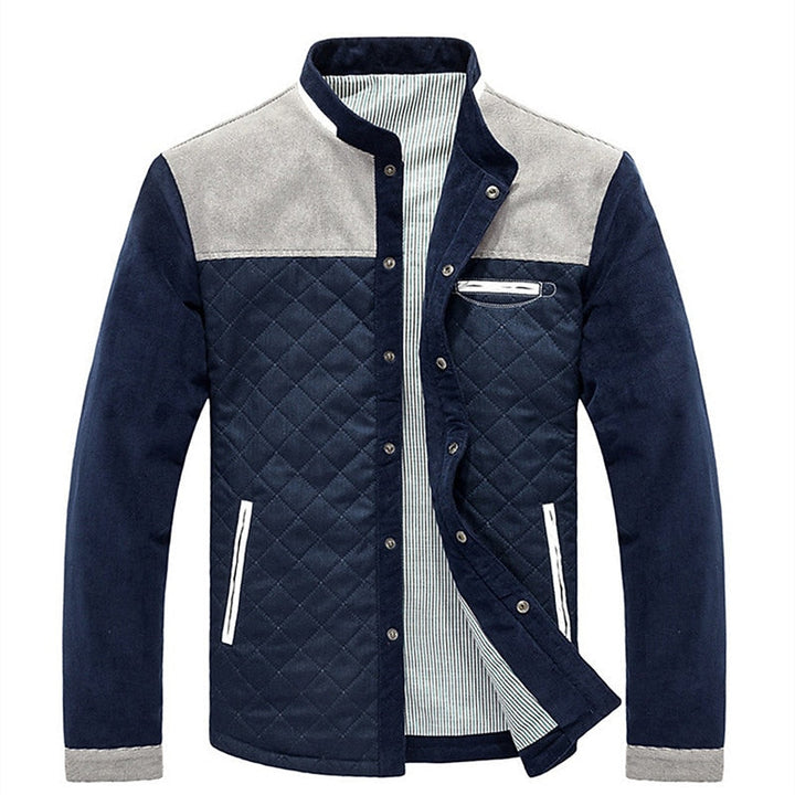 Maddox | Gequilt Jacket met Staande Kraag